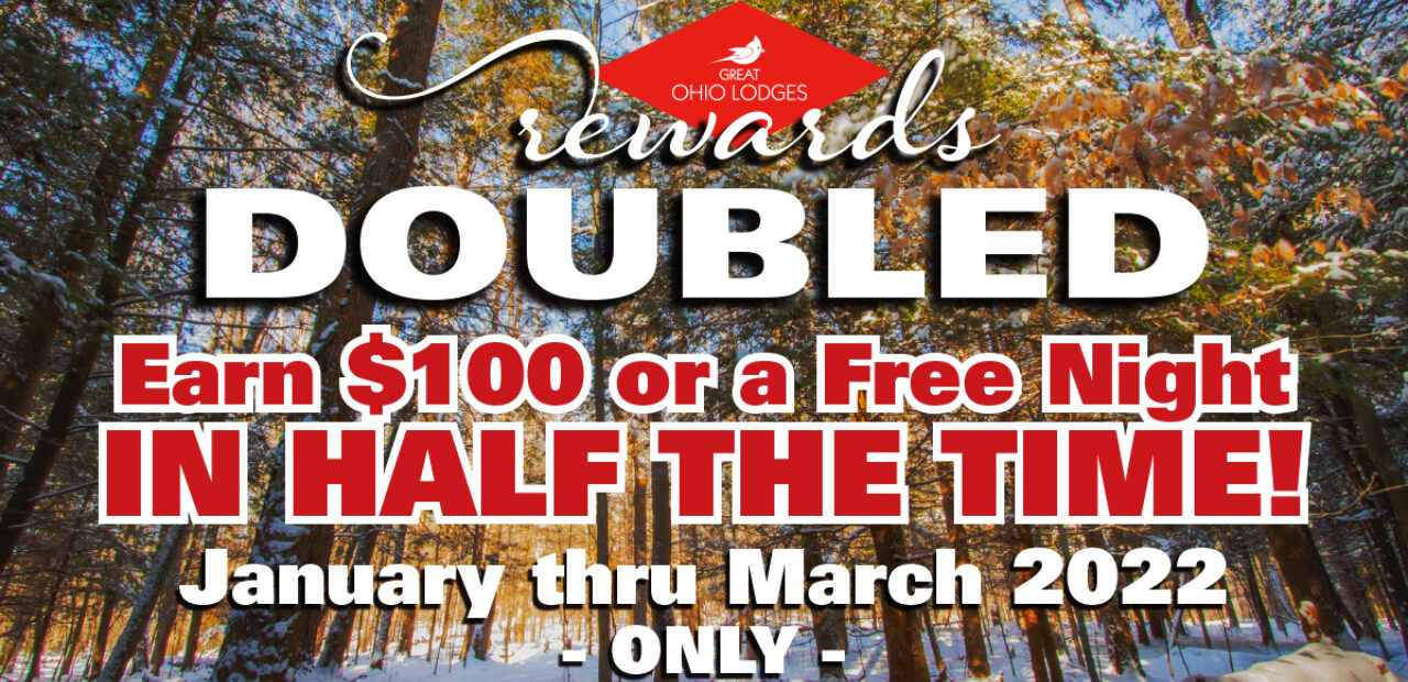 Doubled rewards January thru March