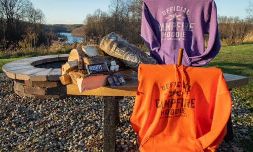 Fall Campfire Package - Hoodies, firewood, and s'mores ingredients