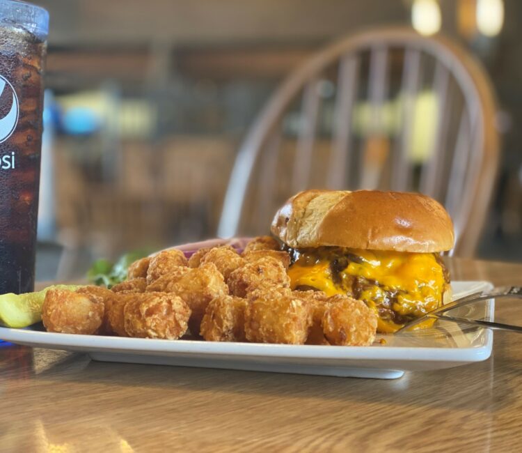 Coney Island Burger And Tots